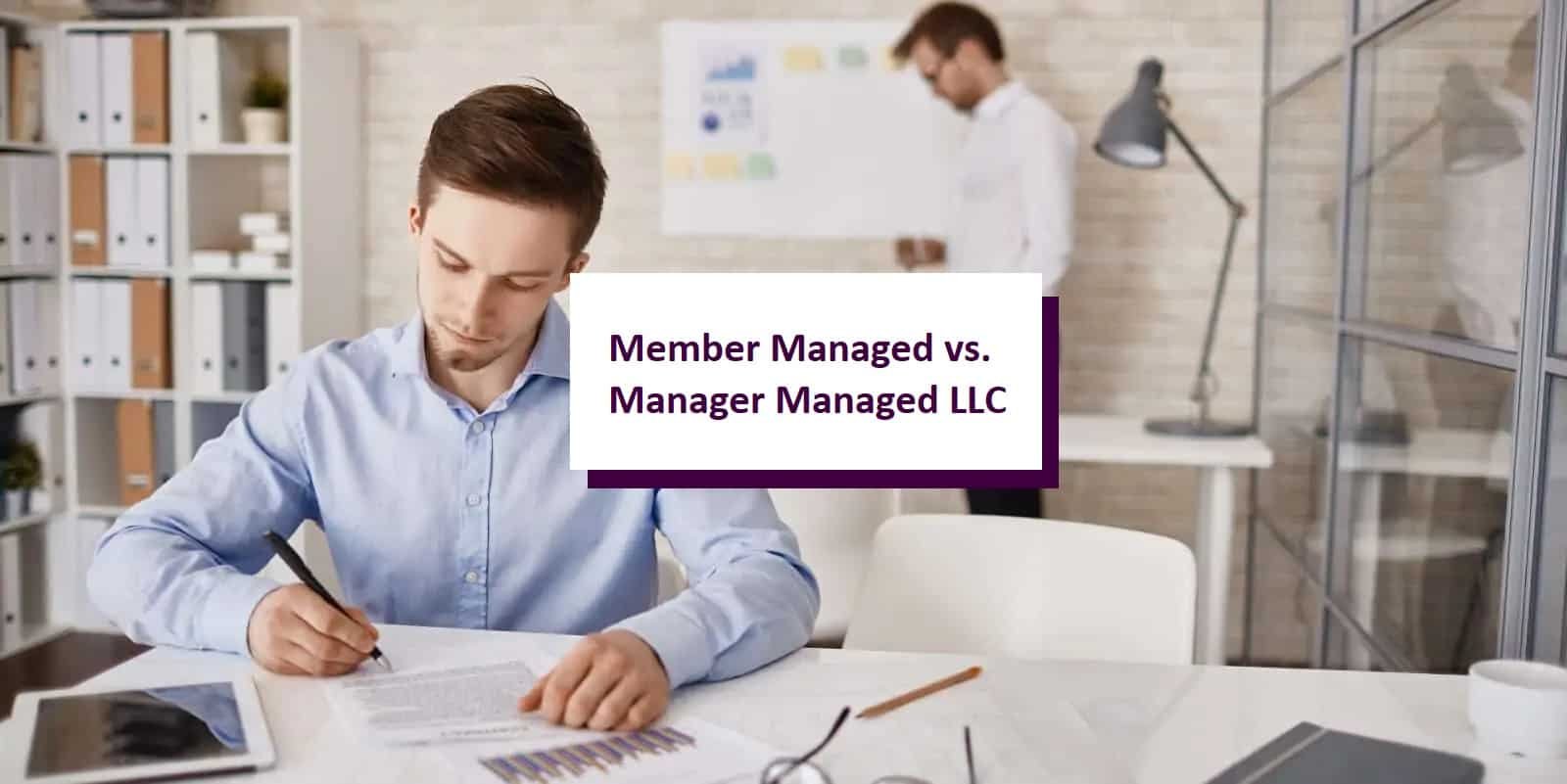 member managed llc signature block