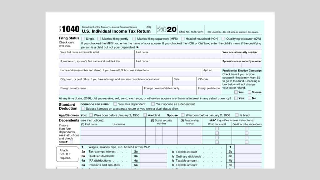 Form 1040