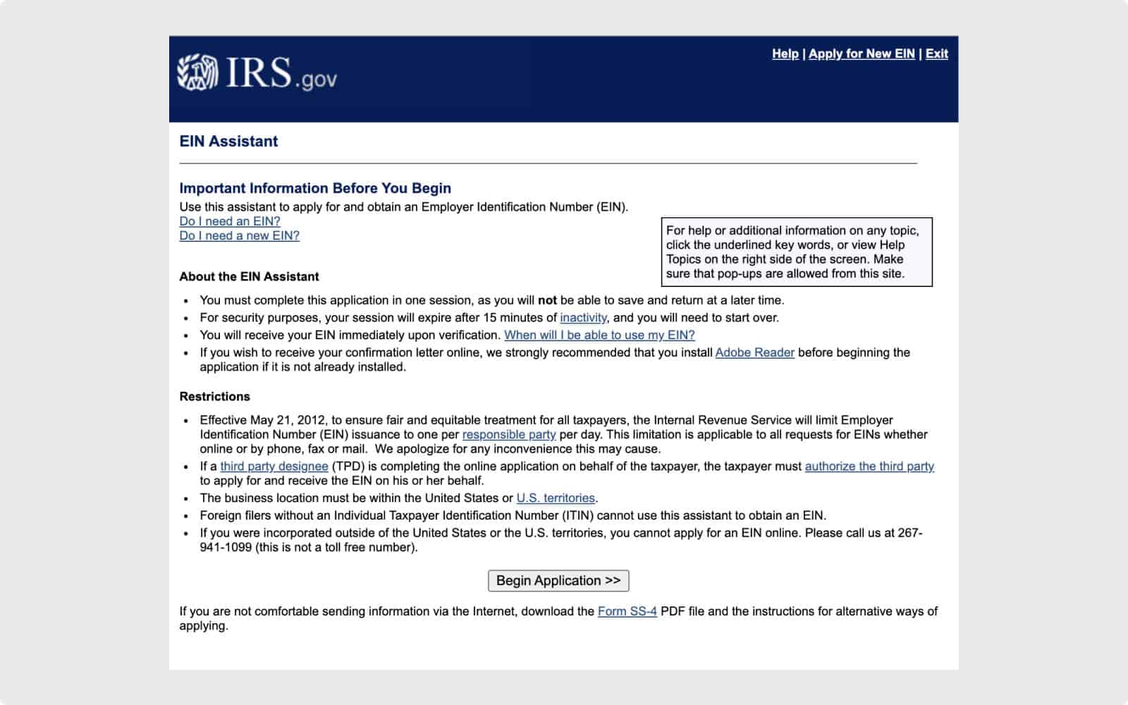 How To Apply For A Tax ID Number For An LLC SimplifyLLC