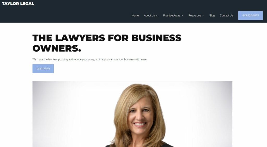 Taylor Legal Homepage
