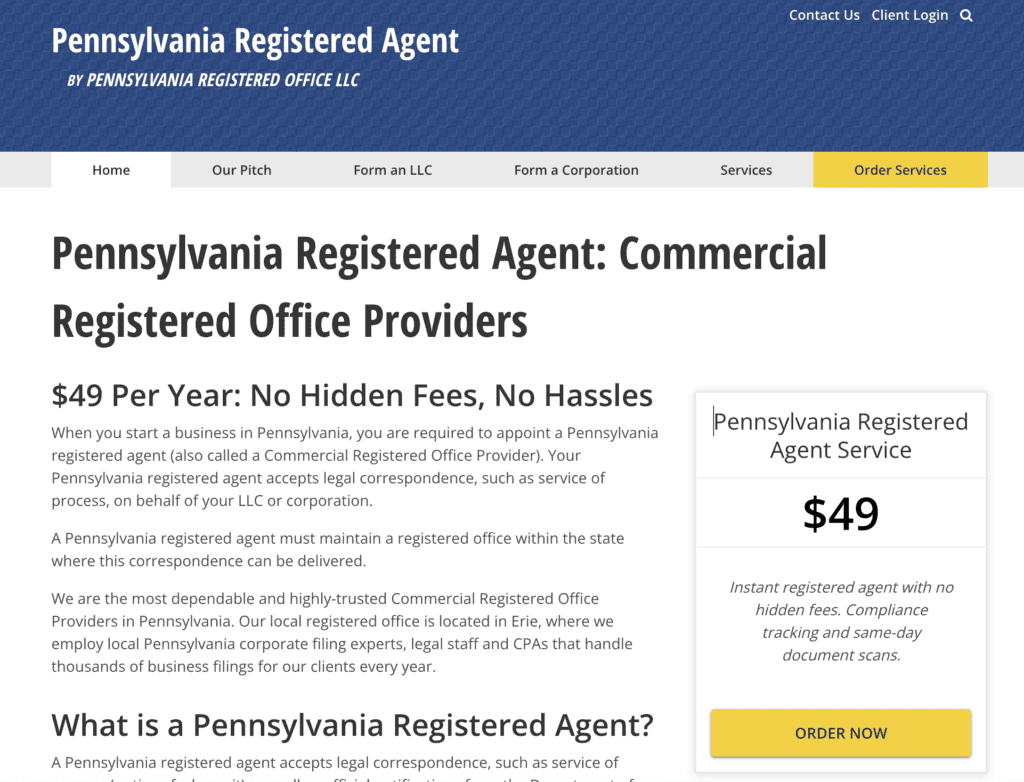 Pennsylvania Registered Office LLC